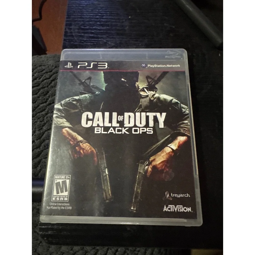 Activision Call of Duty Black Ops PS3 Game Excellent First Person Shooter FPS